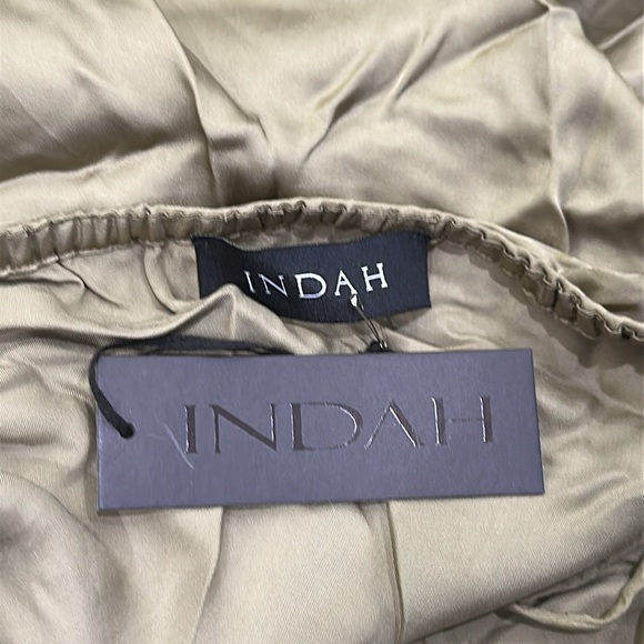 Indah Daphne Maxi Skirt In Sage - Picture 4 of 5